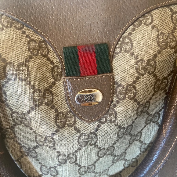 Vintage Authentic classic Gucci bowler handbag from the early  90s - Picture 5 of 15